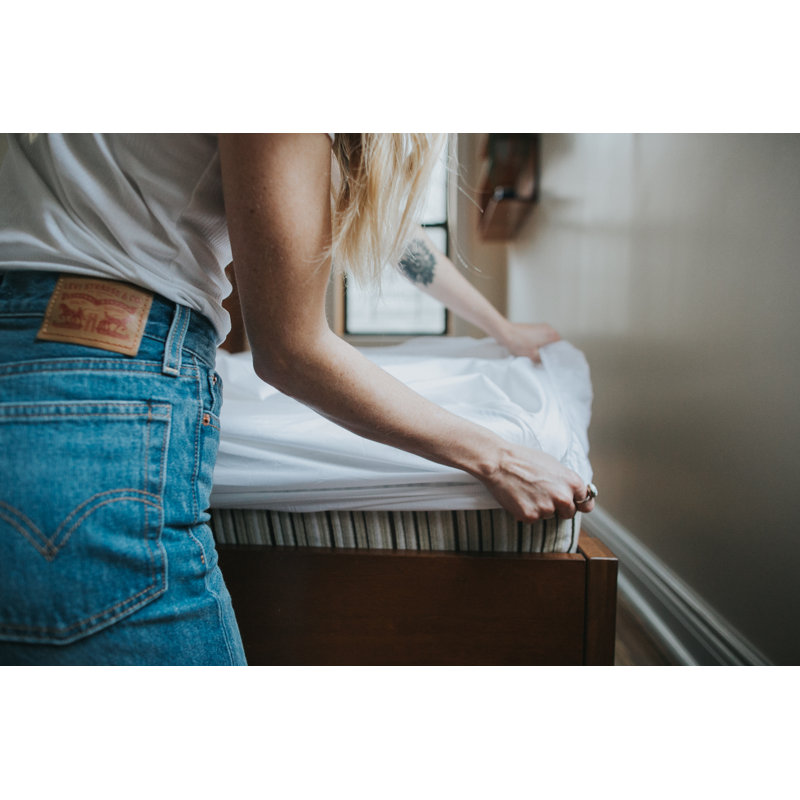 Matelas en latex 8 po Stratami Organic, Très grand