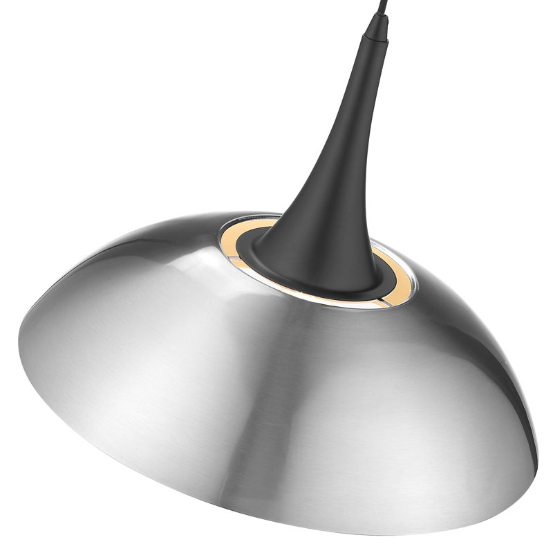 Mariner 1 - Light Dome Pendant, Satin Nickel