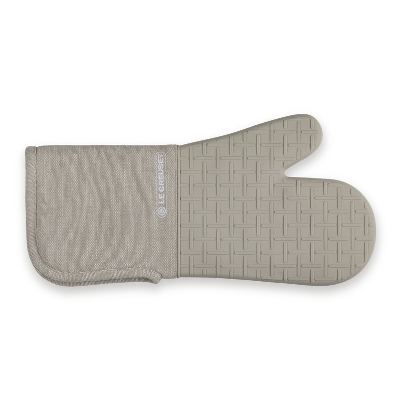 Le Creuset Oven Mitt 15 In Charbon, Green