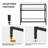 Solitro 39.5'' Glass Top Console Table-2098020953