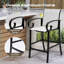 Charmayne Aluminum Outdoor 27.7'' Bar Stool-161908076