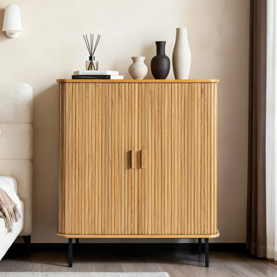 Eliason Accent Cabinet with Tambour Doors