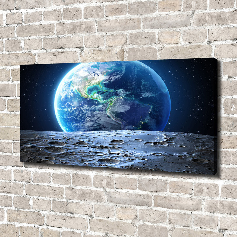 Planet Earth - Wrapped Canvas Print