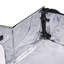 Grande maisonnette pliante chauffée pour chat avec coussin chauffant imperméable de 18 W, élévation de la température de 20 ° C, protection contre les coupures de courant, thermostat intelligent, isolation en aluminium et coton perlé, couverture pour