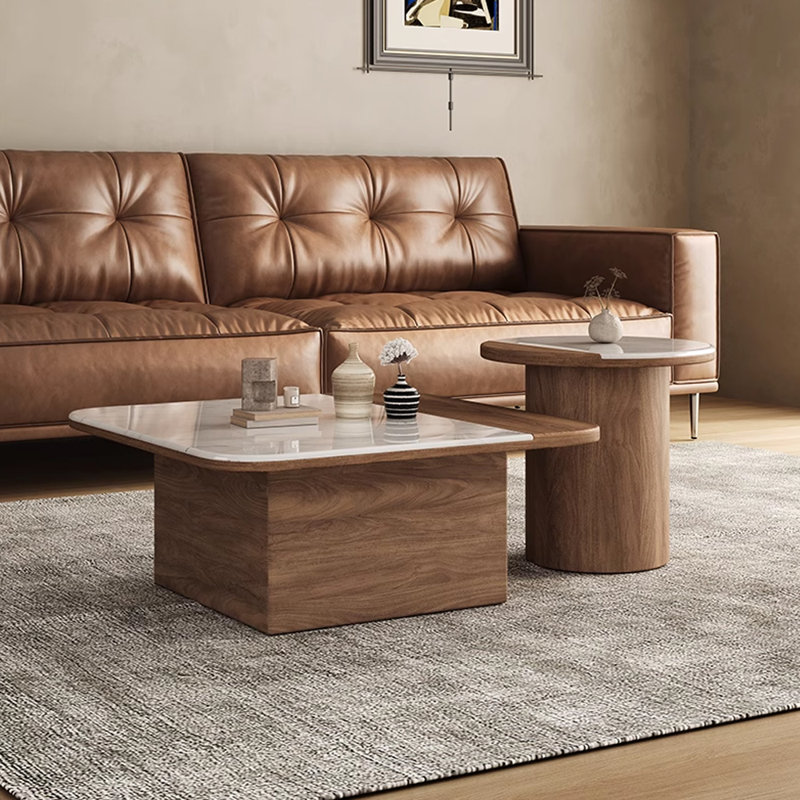 Table basse en pierre micro-cristalline