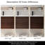 Meuble-lavabo simple Sharee avec comptoir d'évier, robinet et drain en alliage de zinc, certificat EPA-1074966470-1074966471