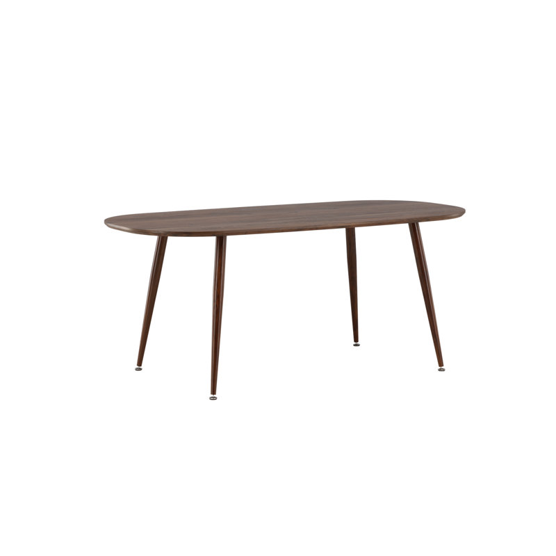McKnightstown Oval Metal Base Dining Table