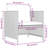 23.6" Wide Wicker Patio Sofa with Cushions-757142172-757142173