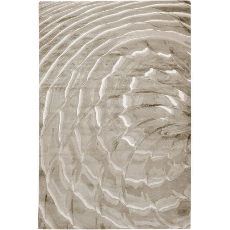 Chihuly River Shell Round Area Rug, Rectangle 7' x 10'