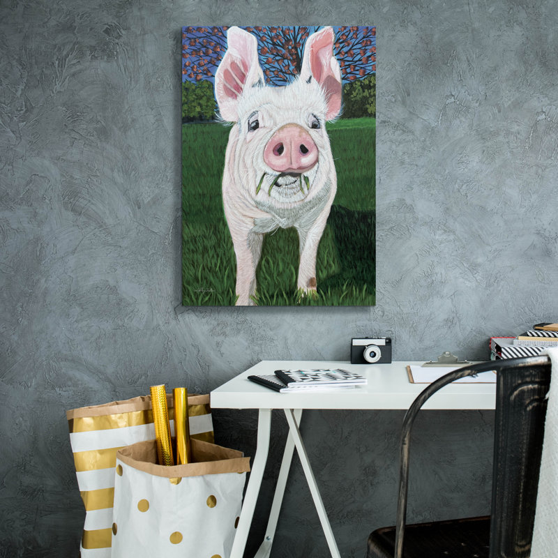  «Milkshake» par Ashley Justice, art mural sur toile, 18 po x 26 po