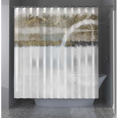Abstract Shower Curtain