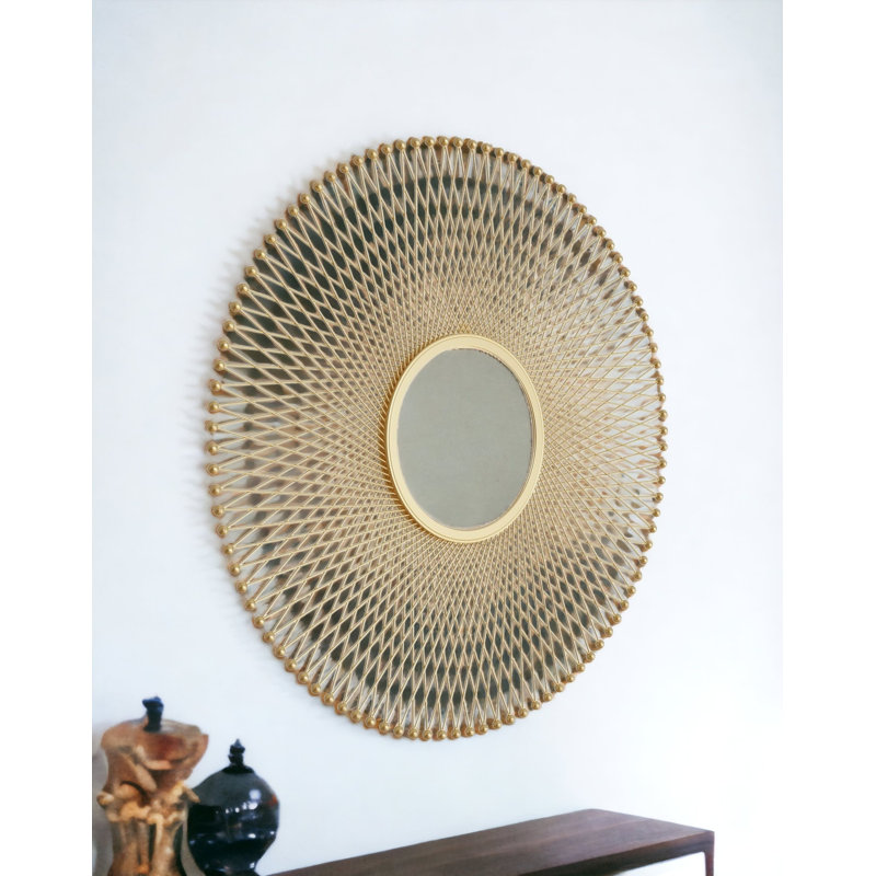 Metal Flat Wall Mirror