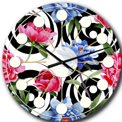 Horloge murale Mid-Century