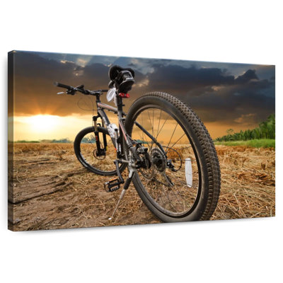 Mehar Sunset Over Bicycle