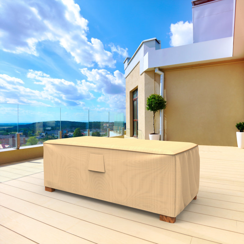 Ivan Slim Outdoor Ottoman/Coffee Table Cover