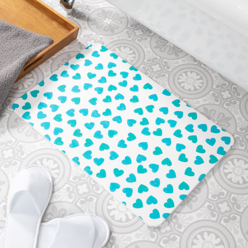 Non-Slip Bath Mat, Blue