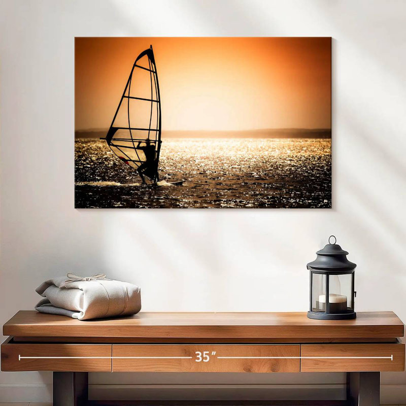 Sireci Windsurfer Sunset, 24" H x 36" W