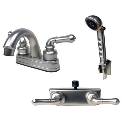 Robinet de salle de bain à centre