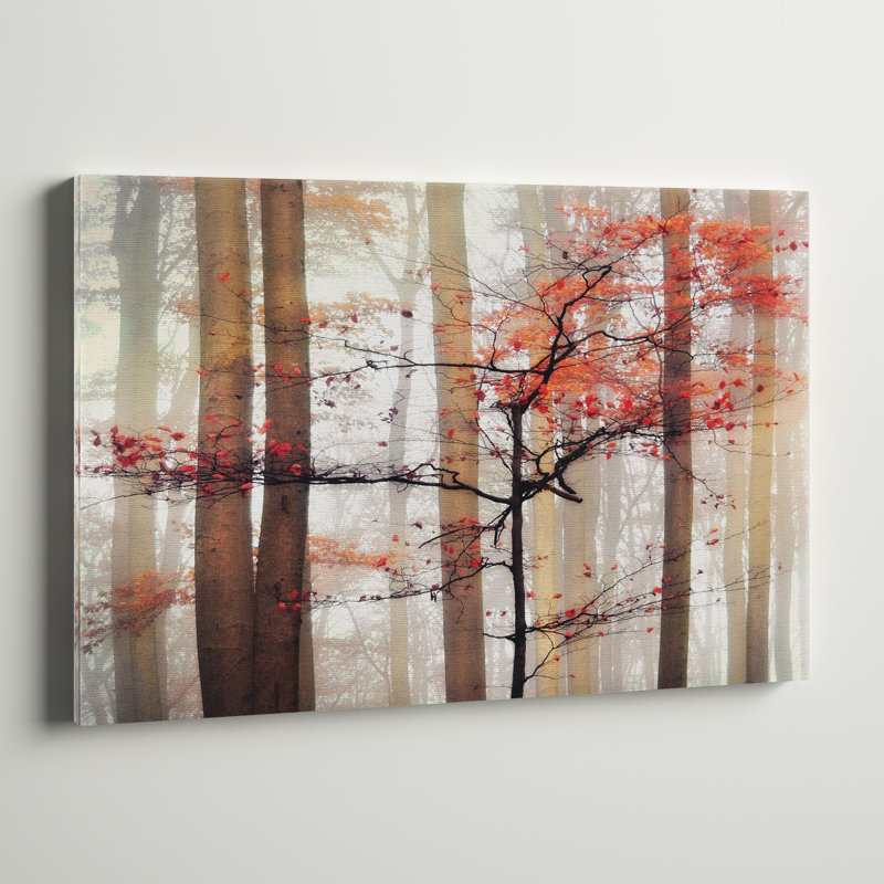 Benika " Linen Landscape " by Nan, 18" H x 27" W x 1.5" D