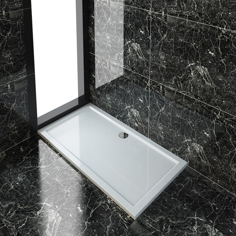Tiburon Rectangular Shower Enclosure, 1850mm H x 1500mm W x 800mm D