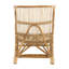 Chaise longue en rotin naturel Toomey
