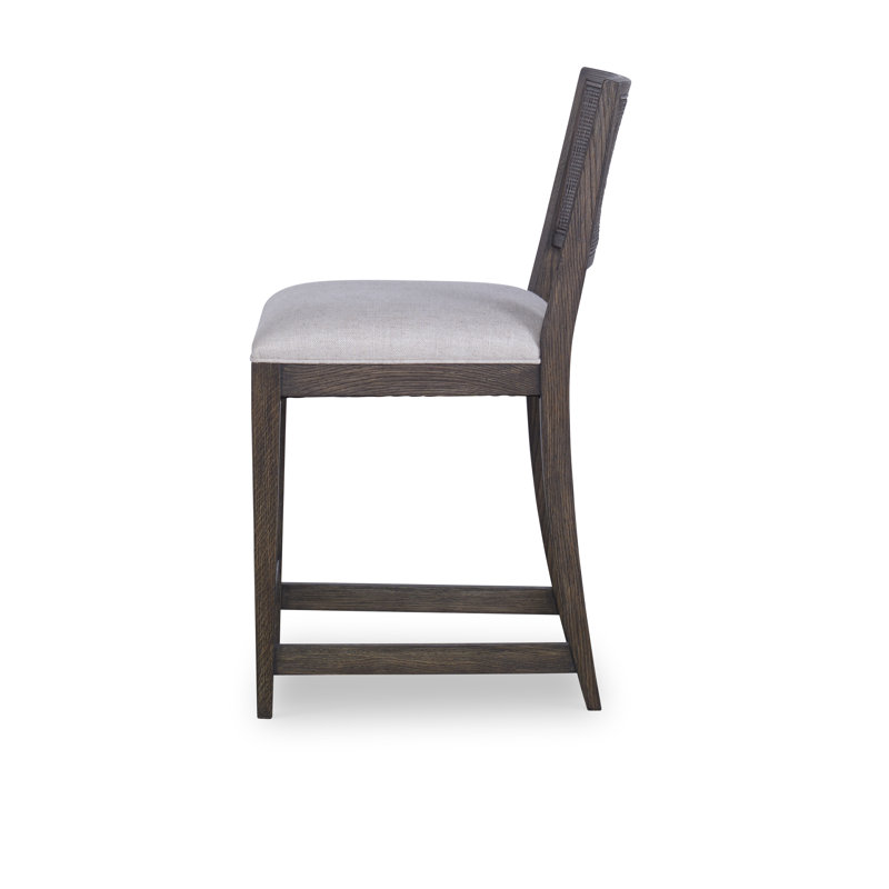 Parker Yes Stool with Solid Wood Frame