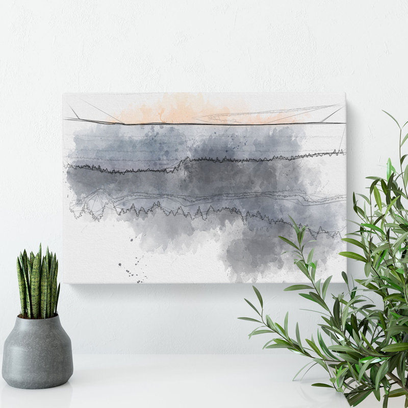 Forest In Bandon Oregon - Wrapped Canvas Painting, 60cm H x 91cm W x 3cm D