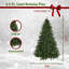 Christmas Time 6.5 ft. Saint Nicholas Pine Unlit Artificial Christmas Tree with Metal Stand