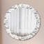 Huldar Glass Flat Wall Mirror