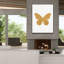  «Gold Butterfly» par Erin Clark, art mural sur toile, 26 po x 34 po-1835867010