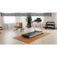 Caoutchouc-tapis «TFS-124 Treadmill Mats» en caoutchouc - brun clair 5 mm x 4 pi x 7 pi-121255167
