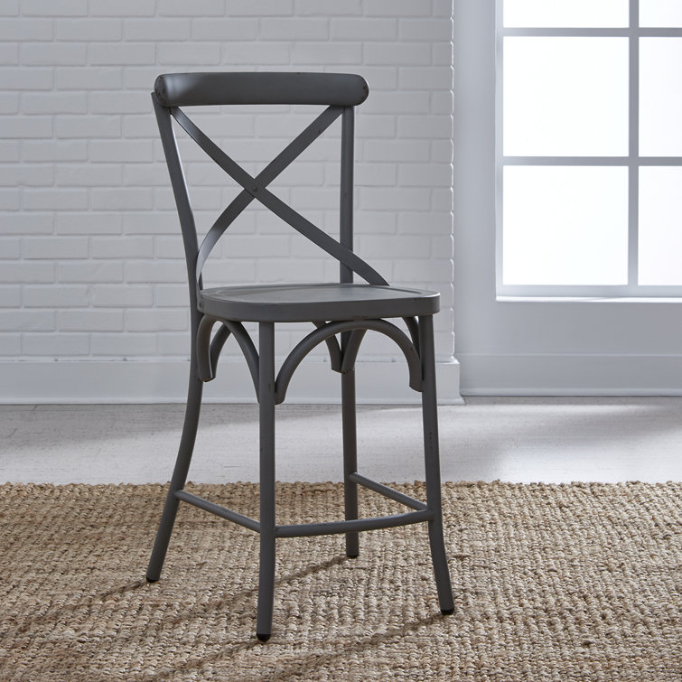 Jamil Counter Stool with Metal Frame