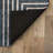 Distressed Bohemian Stripes Washable Non Slip Area Rug-1084211580