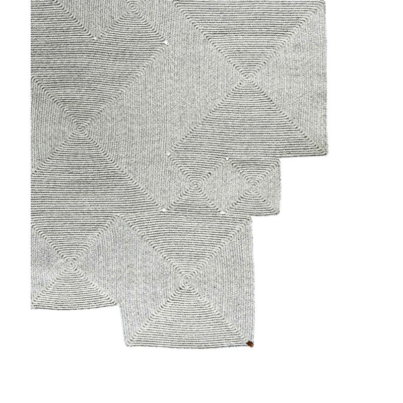 Tapis en coton Novelty Jarkko, Nouveauté 4 pi x 5 pi 11 po
