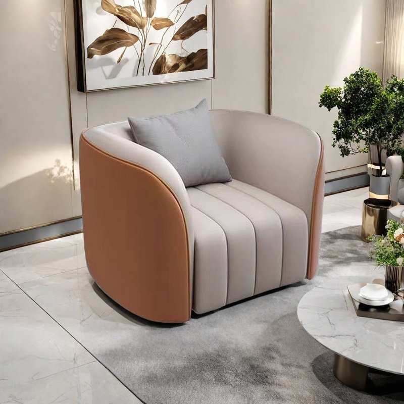 Knorring, Orange / blanc cassé
