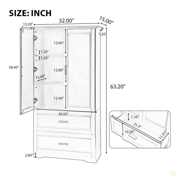 Dimensions du produit
