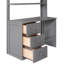 Lit mezzanine avec tiroirs, bureau et garde-robe-1517131137-1517131136