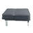 Serta Antonio 66.1" Metal Leg Convertible Sofa, Woven Polyester Fabric-109510251