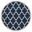 Ammundsen Geometric Navy Area Rug-111371299