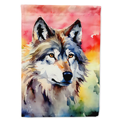 Drapeau Wolves Wolf House