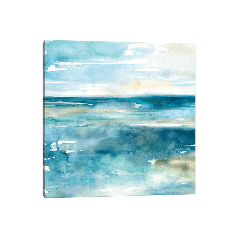 Wash Over Me II by Carol Robinson - Print on Canvas, Wrapped Canvas, 30.48 cm H x 30.48 cm W