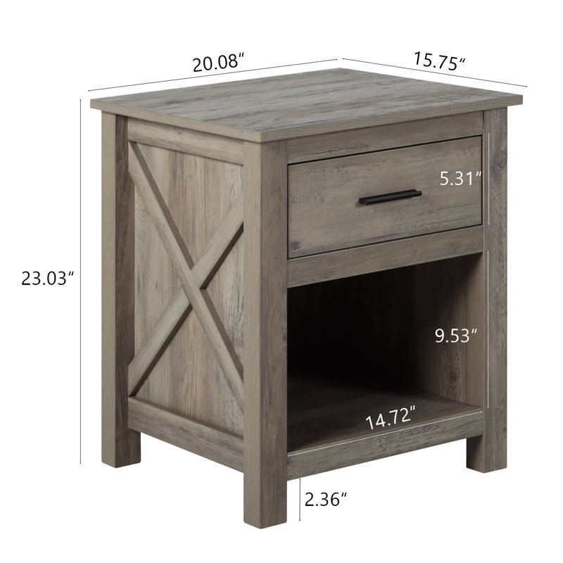 Ensemble de commode et de tables de chevet Katharina Gray