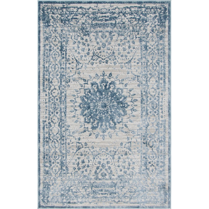 Glencoe Floral Indoor Rug, Rectangle 2'2" x 3'