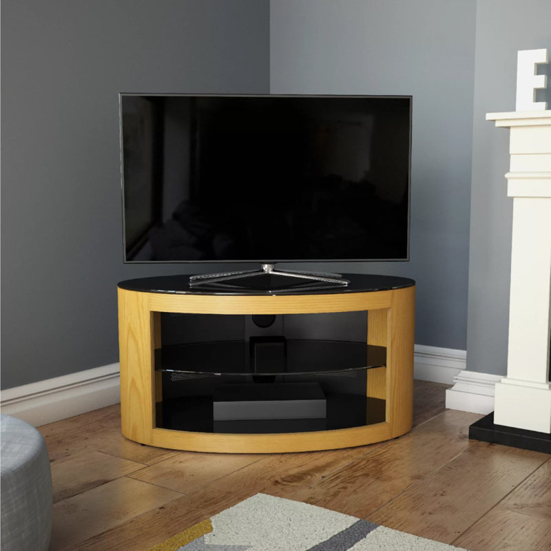 WST800BUCB TV Stand for TVs up to 40", Oak, 80cm W