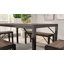 Ensemble de salle à manger pour 6 personnes Pendry, table de salle à manger avec 2 bancs longs et 2 bancs courts-1812569330