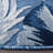 Mazzola Floral Light Blue/Dark Blue Indoor / Outdoor Area Indoor/Outdoor Area Rug-1533676601