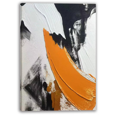 Bold Abstract Expression Wrapped Canvas Wall Art