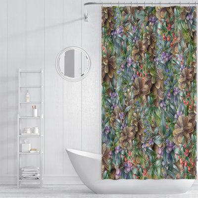 Rideau de douche Floral