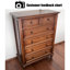 Buffet en bois de noyer massif