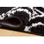 Tapis noir à motifs géométriques-1992608106
